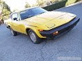 1977 Triumph TR7 Coupe for Sale in Original Inca Yellow