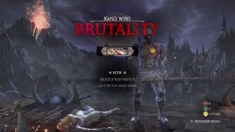 Mortal Kombat X Single Fights With Kano (Commando Variation)