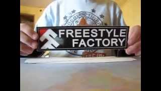 Sticker Unboxing #4 Freestyle Factory (1 envelope)