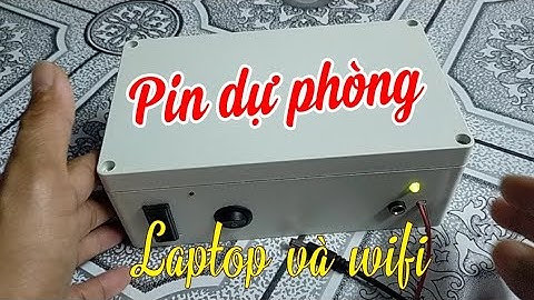 Pin dự phòng cho laptop và modem wifi