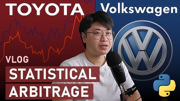 Car Stocks Statistical Arbitrage - Algo Trading Vlog #3