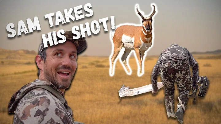 PRONGHORN HUNTING in Montana! (SHOT FIRED!!)