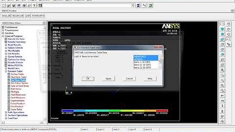 Analysis of plane Truss in ansys APDL