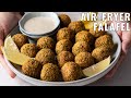 Crispy Air Fryer Falafel with Creamy Tahini Sauce