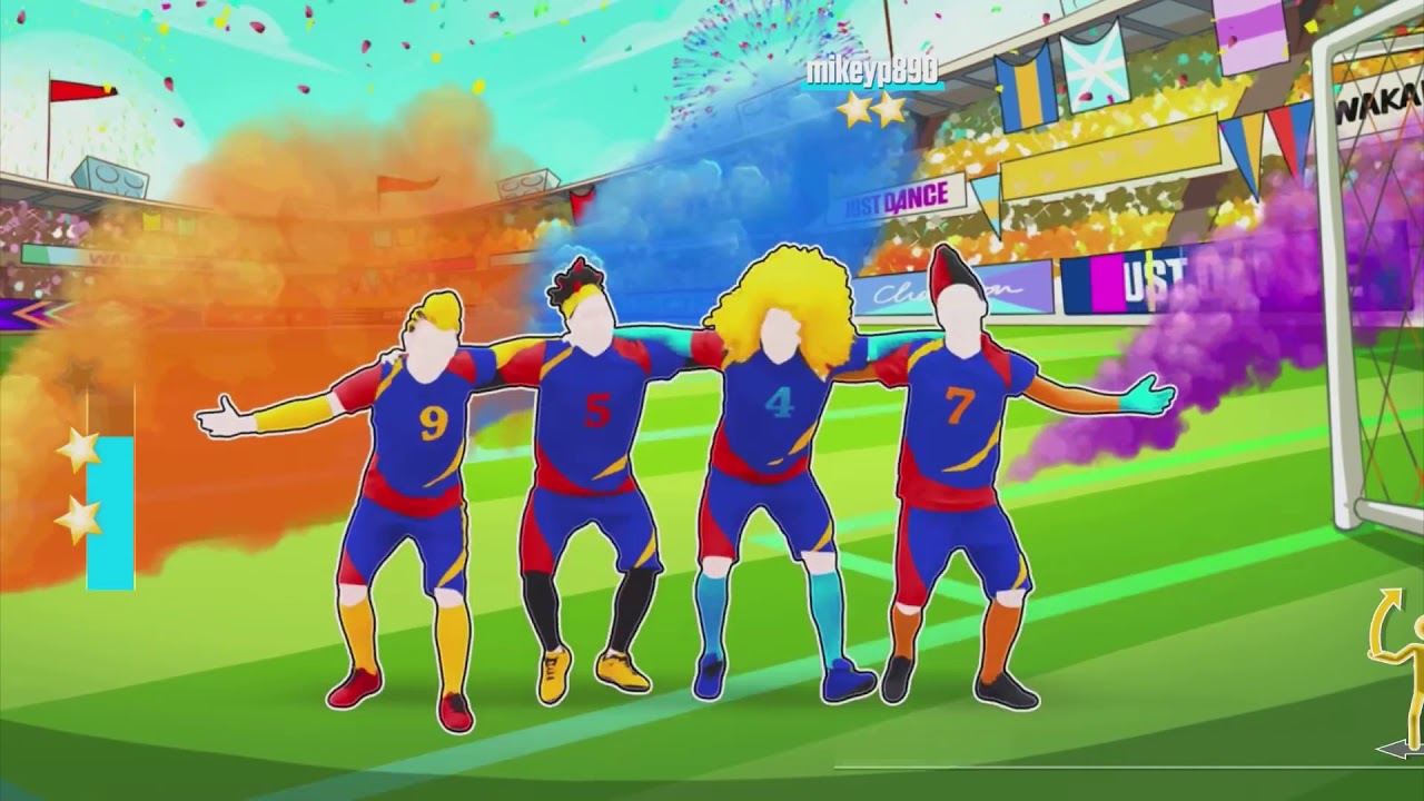 JUST DANCE WAKA WAKA (CUT) YouTube