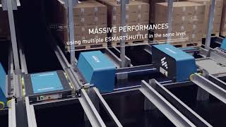 ESMARTSHUTTLE ∙ 2 machines in the same aisle