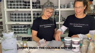 Bluestone House- Chalk Vs. Silk Patina Paints