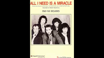 Mike + The Mechanics - All I Need Is a Miracle (1985 LP Version) HQ