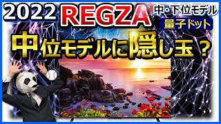 【REGZA テレビ 2022】これは期待できる！ ミドルレンジクラスは今年No.1か？【量子ドット】