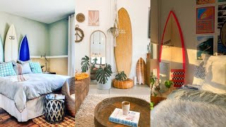 Surfer Girl Dream Room Decor Ideas & Inspiration | Girl's Bedroom Makeover | Surfer Girls Aesthetic