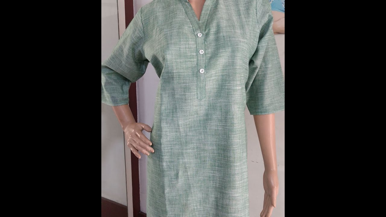 High neck collar formal kurti stitching DIY EMODE YouTube