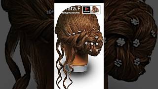 'Elegantní Účes na Ples za pár minut 💫| Twistovaný Drdol 💫 | Easy TWISTED BUN'