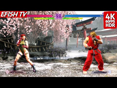Cammy vs Ken (Hardest AI) - Street Fighter 6 | PS5 4K 60FPS