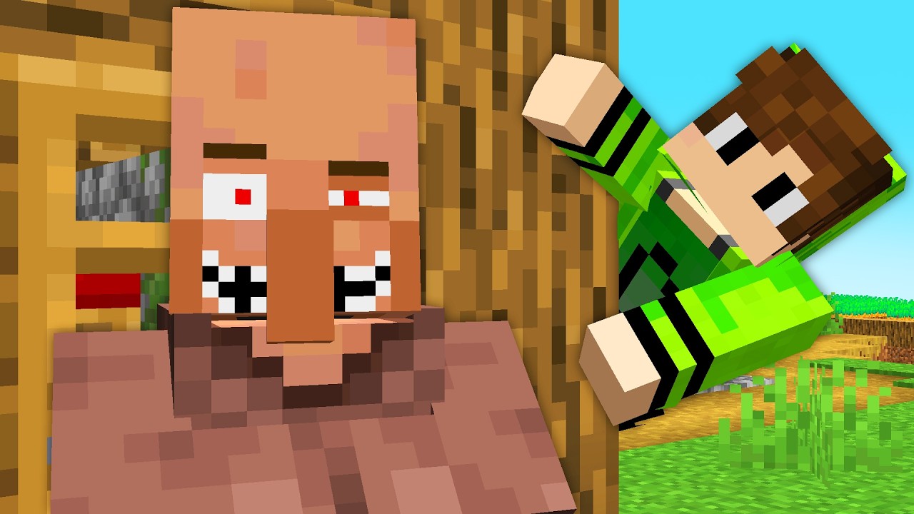 VILLAGER ESTRANHO ESTÁ NA FRENTE DA MINHA CASA