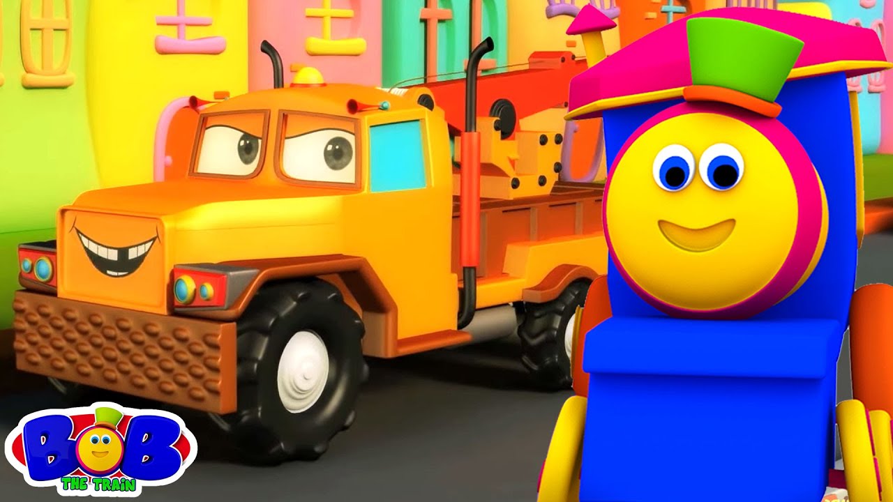 ප්රවාහන ත්රාසජනක Rhymes + තවත්වි නෝද සංගීතය කුඩා දරුවන් සඳහා