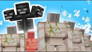 Golem VS wither //Who will win?