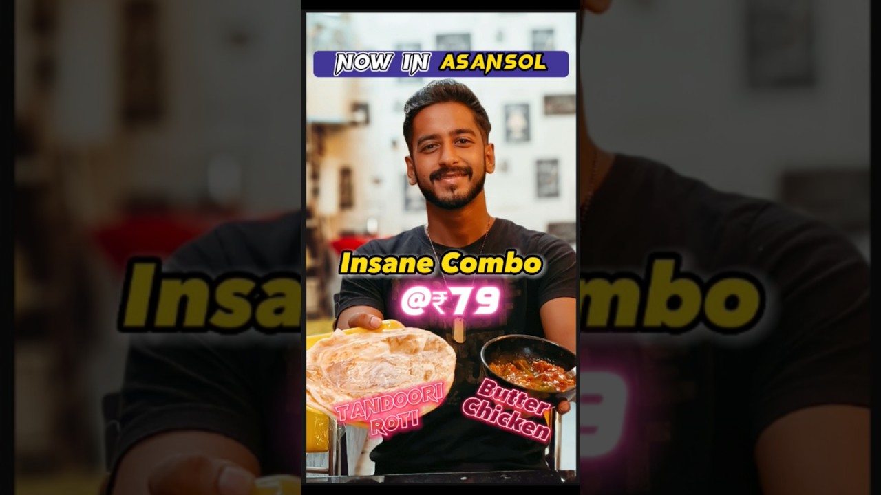 Have you tried this ₹79 CHEAPEST COMBO in Asansol? 😱❤️ 