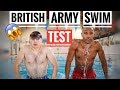 Recruits Attempt Military Swim Test | British Army | Pirbright