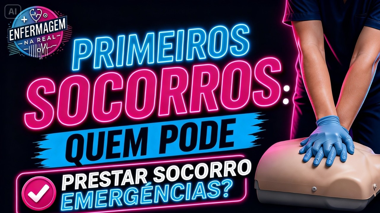 Você SABE quem pode prestar Primeiros Socorros? - YouTube
