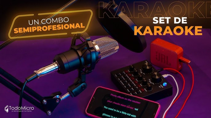 Como montar un karaoke Profesional usar Programa karafun Player