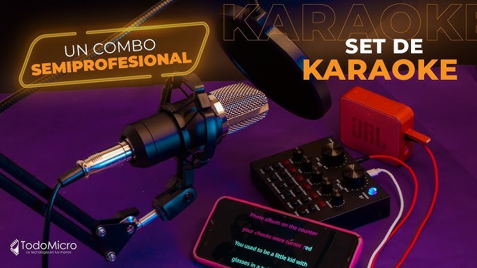 Como montar un karaoke Profesional usar Programa karafun Player 