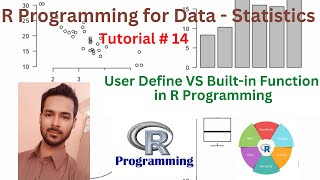 Tutorial 14: Function in R Programming | User Define Function VS Built-in Function in R Programming