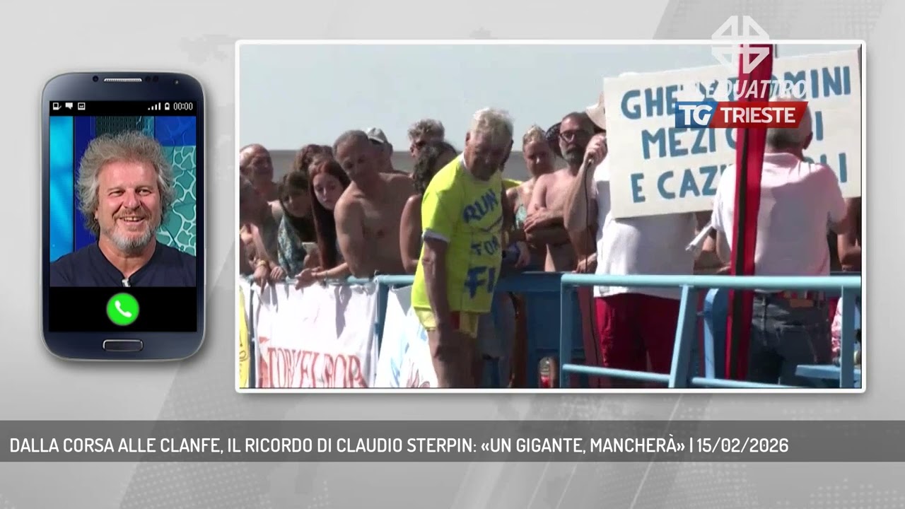 DALLA CORSA ALLE CLANFE, IL RICORDO DI CLAUDIO STERPIN: «UN GIGANTE, MANCHERÀ» | 15/02/2026