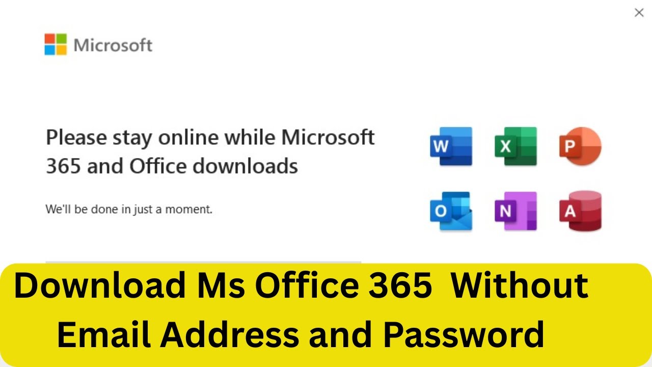 How to Download and Install Microsoft Office 365 on Windows PC (Step-by ...