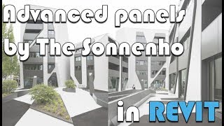 Advanced facade by The Sonnenhof complex in Revit 2019