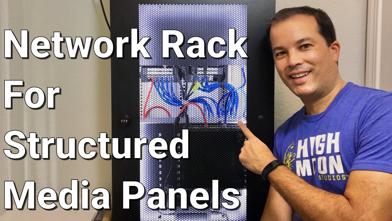 Network Rack For Structured Media