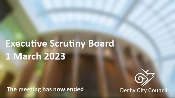 Executive Scrutiny Board, 1-Mar-2023