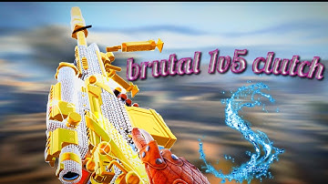 Brutal 1v5 Sniper Ace Clutch! : Legendary Ranked SnD - CODM