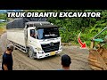 Mobil Mundur - Truk Ditarik || Tanjakan Licin Batu Jomba Hari Ini