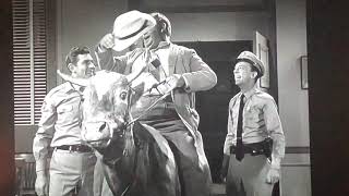 Otis On A Cow - The Andy Griffith Show