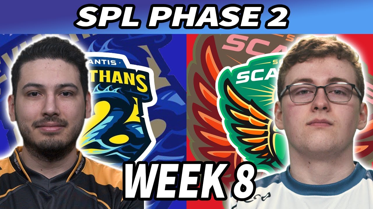SPL Highlights Phase 2 Week 8: Atlantis Leviathans vs Solar Scarabs ...