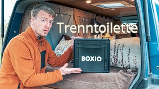 Mobile Trenntoilette für den Camper: Die Boxio im Praxistest