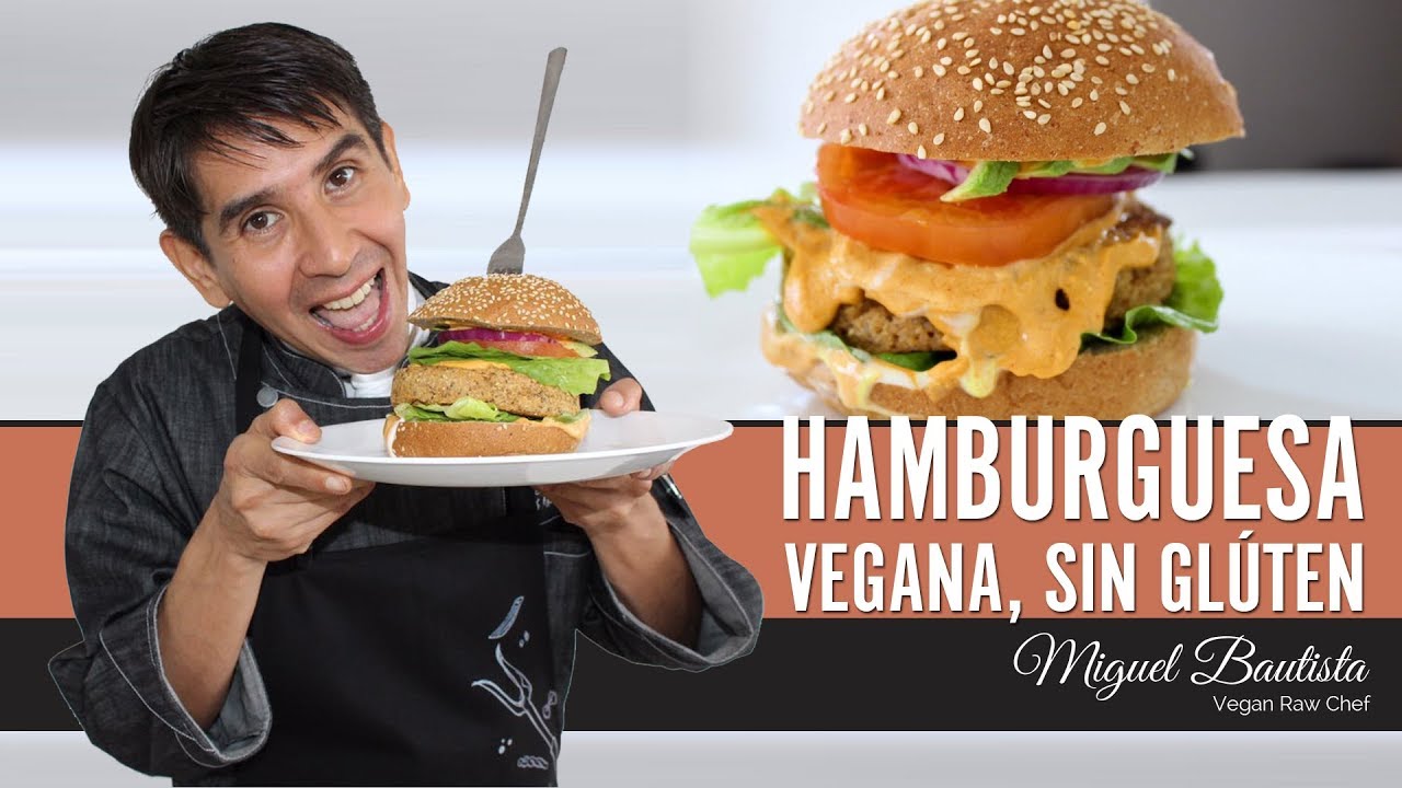 Hamburguesa Vegana Sin Glúten