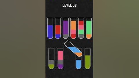water sort puzzle level 38