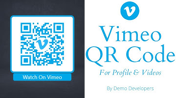 How To Create QR Code For Vimeo Video