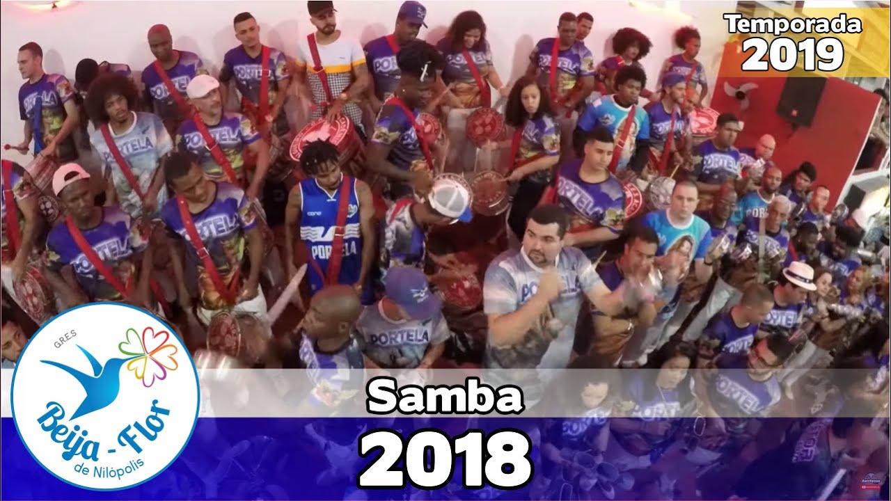 Beija-Flor 2018 - Bateria no Salgueiro Convida - Apoteose ao vivo - 
