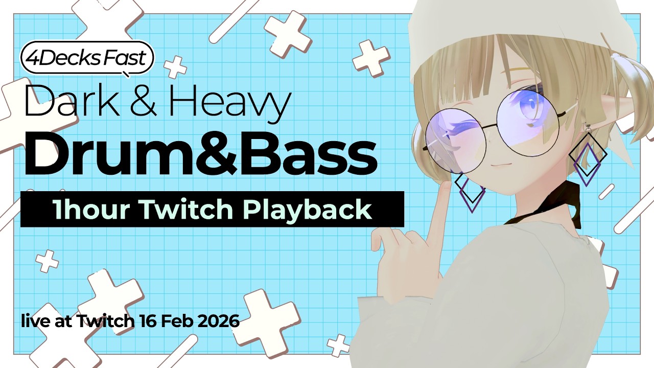 ダークで地下道のようなジャンプアップDJです！ #vrchat #vrdj #drumandbass