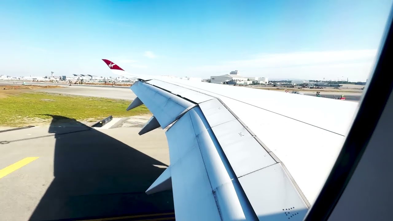 [Christian R] Virgin Atlantic Flight VS7 Landing at Los Angeles International Airport - 22/3/24