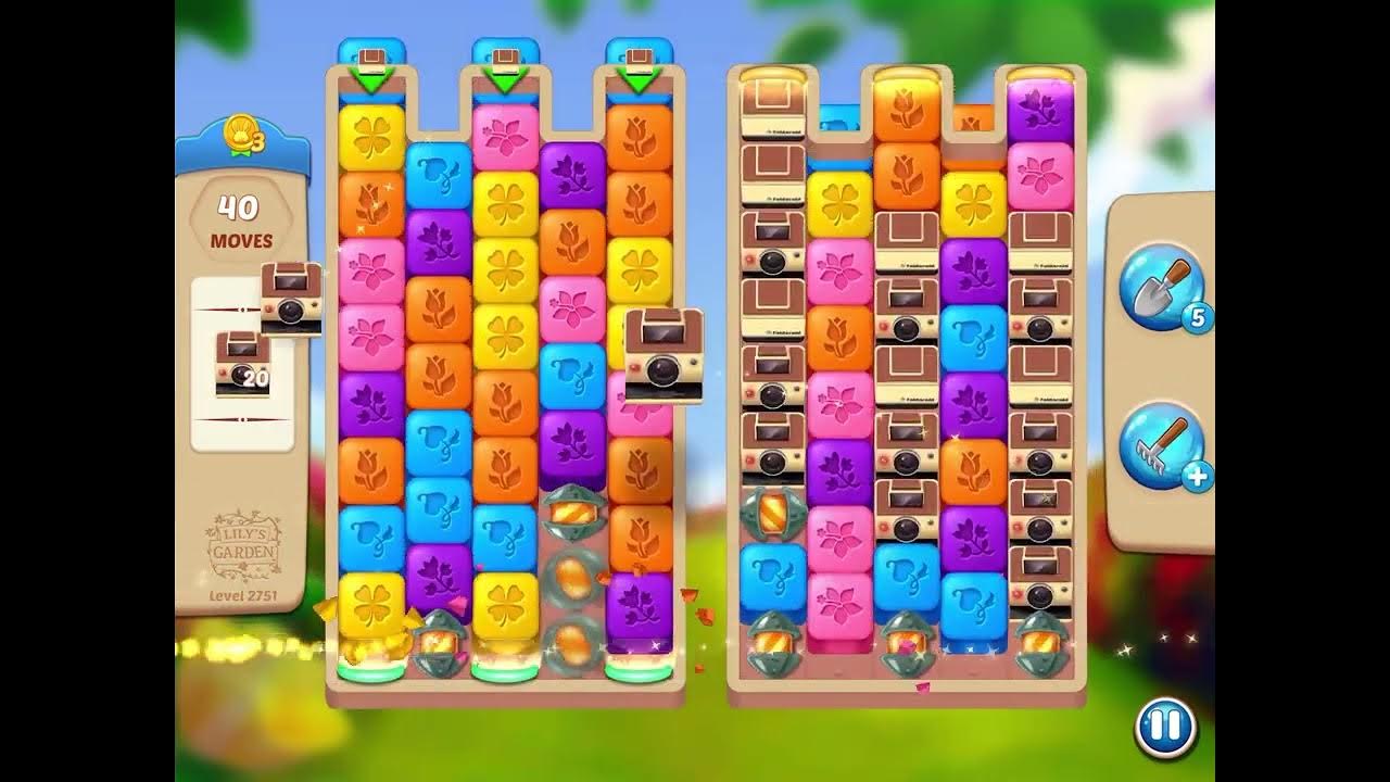 Lily's Garden Level 2751 🌹 Gameplay Gamopolis YouTube
