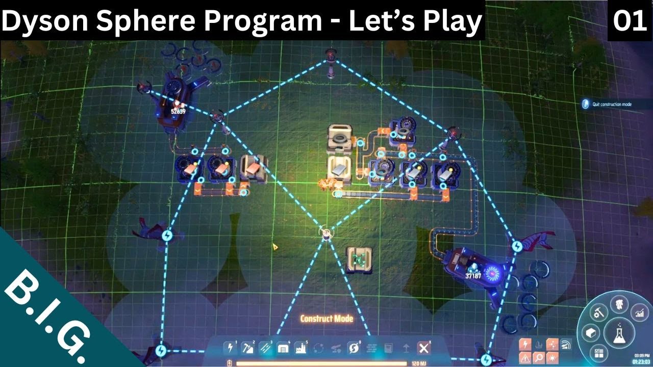 Dyson Sphere Program - Day 01 - Discovering the game and getting ...