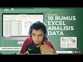 10 Rumus Excel Dasar untuk Analisis Data : SUM, AVERAGE, COUNT & Lainnya