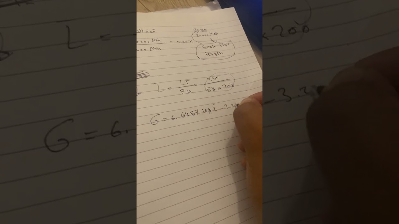 فيزياء المواد / شرح وحل مثال grain size according ASTM