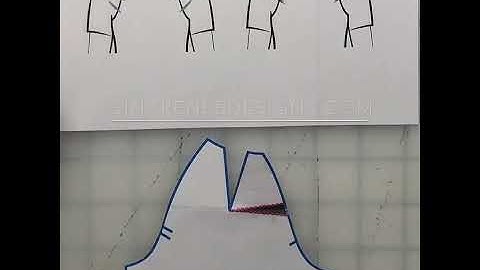 Armhole Gaping – Raglan Sleeves with a Shoulder Dart – Option 1 - making the dart deeper