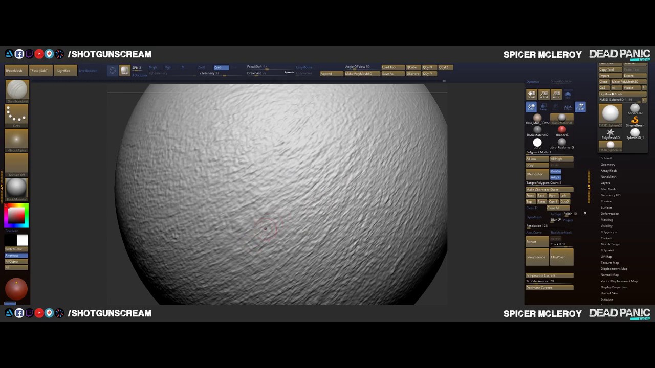 learn how to easily exggerate details in zbrush