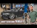 BMW 730d Z USZKODZONĄ PNEUMATYKĄ !!! ILE KOSZTUJE NAPRAWA W G11 !!