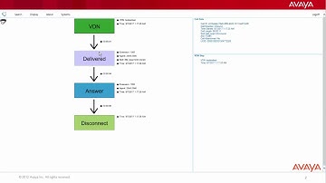 How to identify who disconnected the call on ANAV Visual Contact Analyzer (VCA)